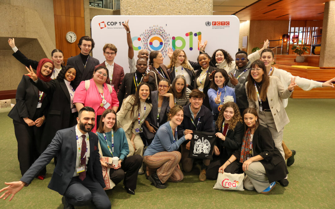 Voces jóvenes en la COP11: la juventud de América Latina celebra avances clave en salud pública y denuncia la interferencia de la industria tabacalera